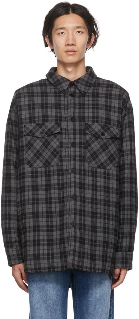 Stolen Girlfriends Club Black Inland Plaid Jacket 1