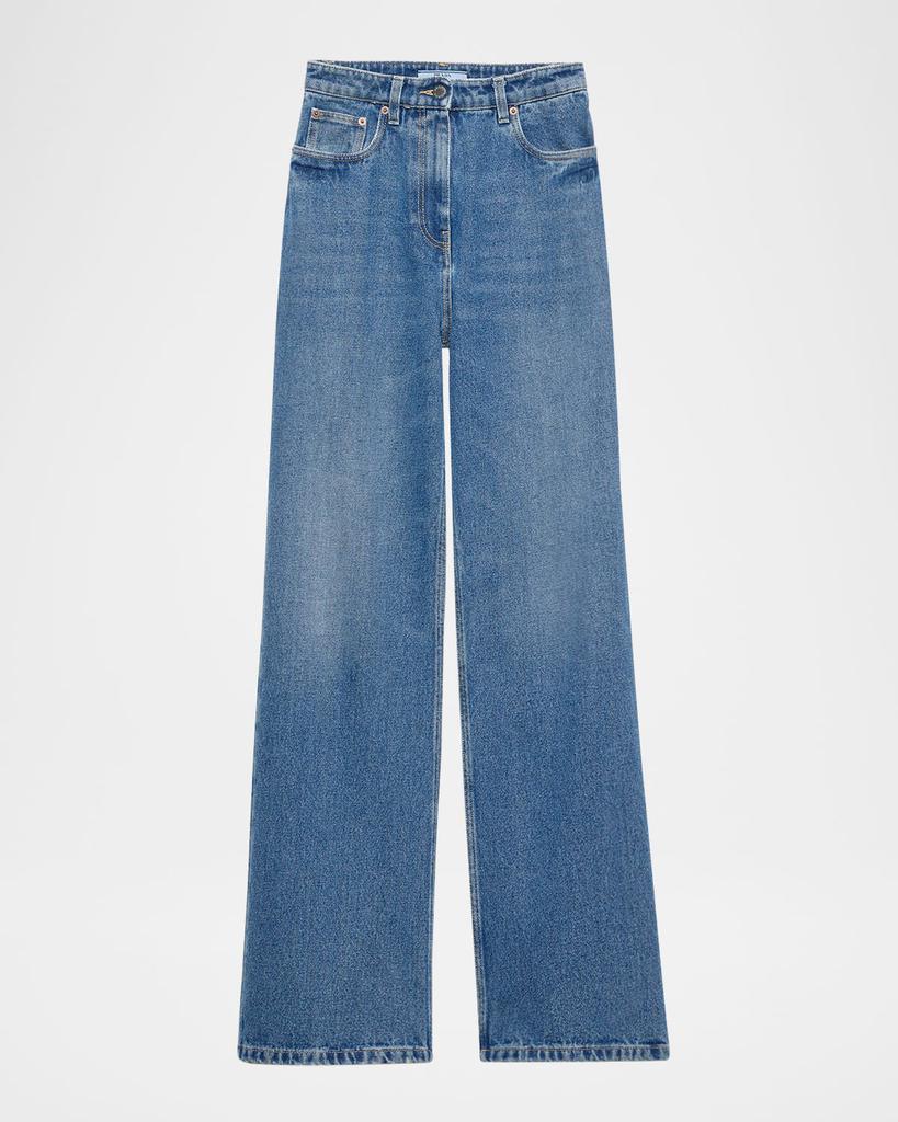 Prada Five-Pocket Velvet Denim Jeans - Pants - Free Shipping