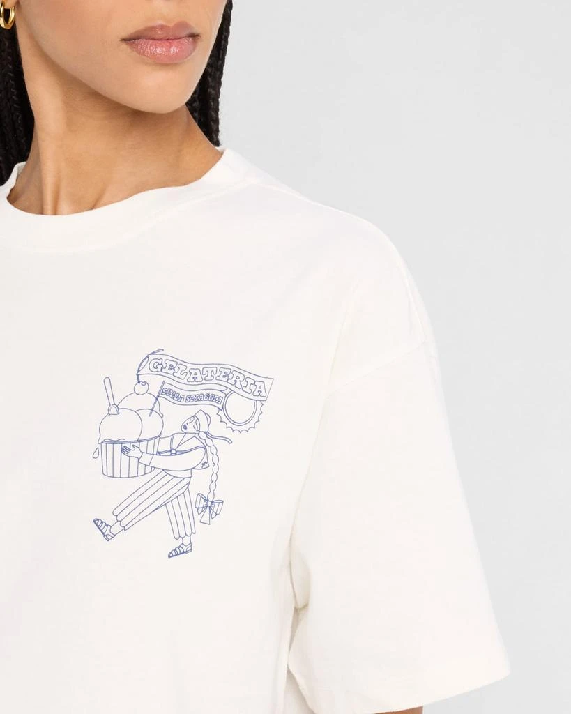 Damson Madder Gelati Girl Crewneck Boyfriend Tee 5