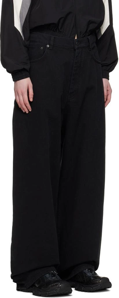 Balenciaga Black Baggy Jeans 2