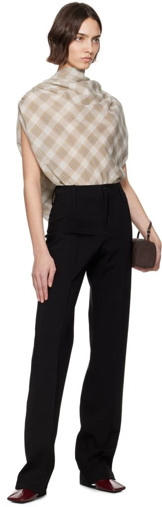 Kallmeyer Beige Naia Draped Blouse 5