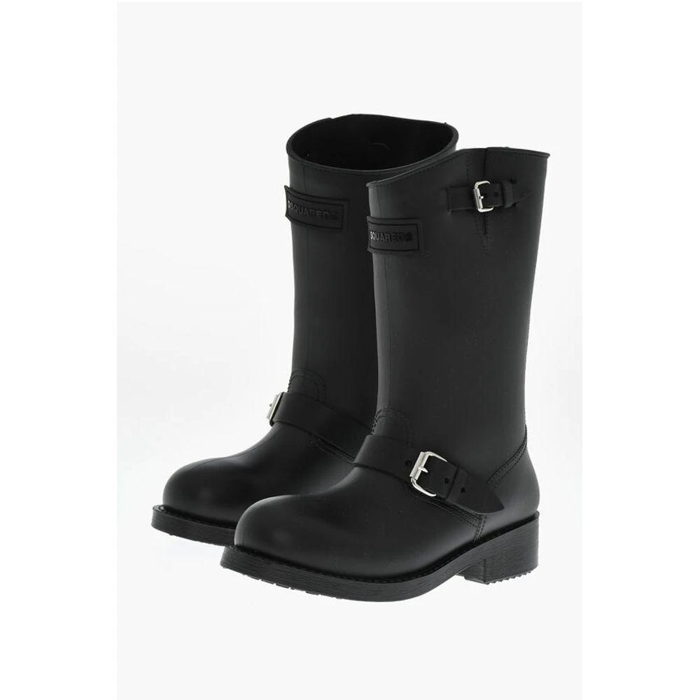 DSQUARED2 Dsquared² Rain Boots GOTHIC With Women's Buckles 1