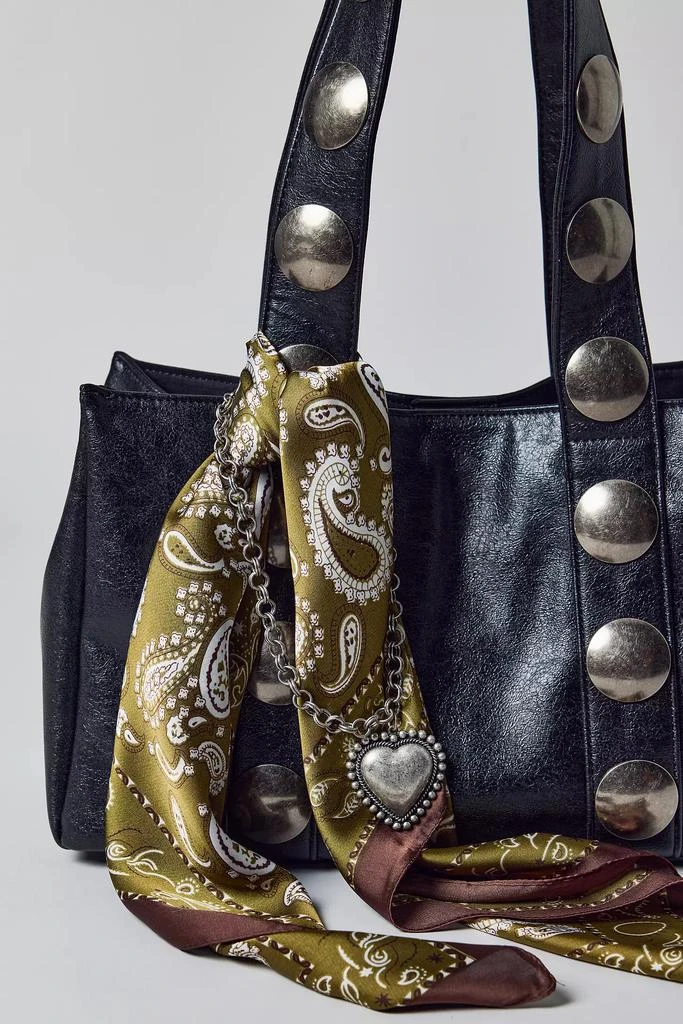 BDG BDG Mara Studded Faux Leather Tote Bag