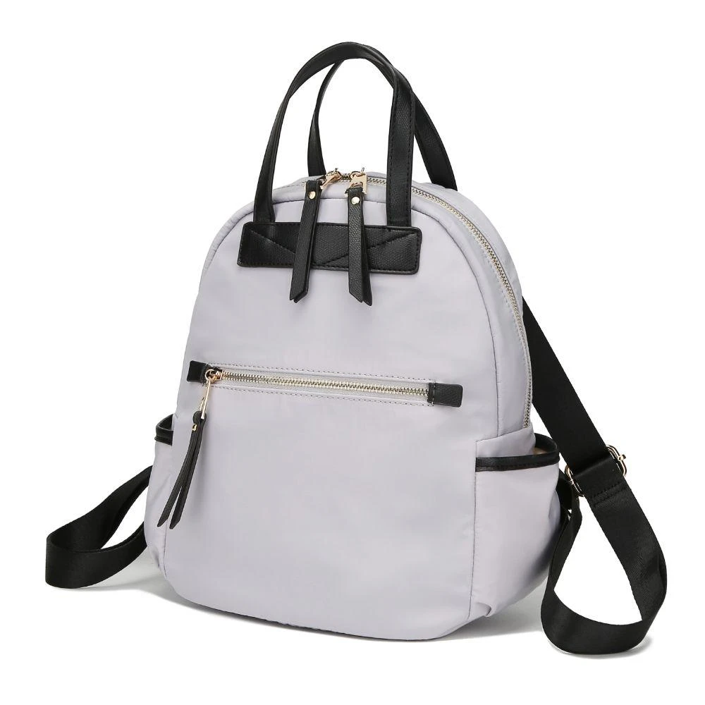 MKF Collection By Mia K. Greer Nylon Backpack Multi Pockets 10