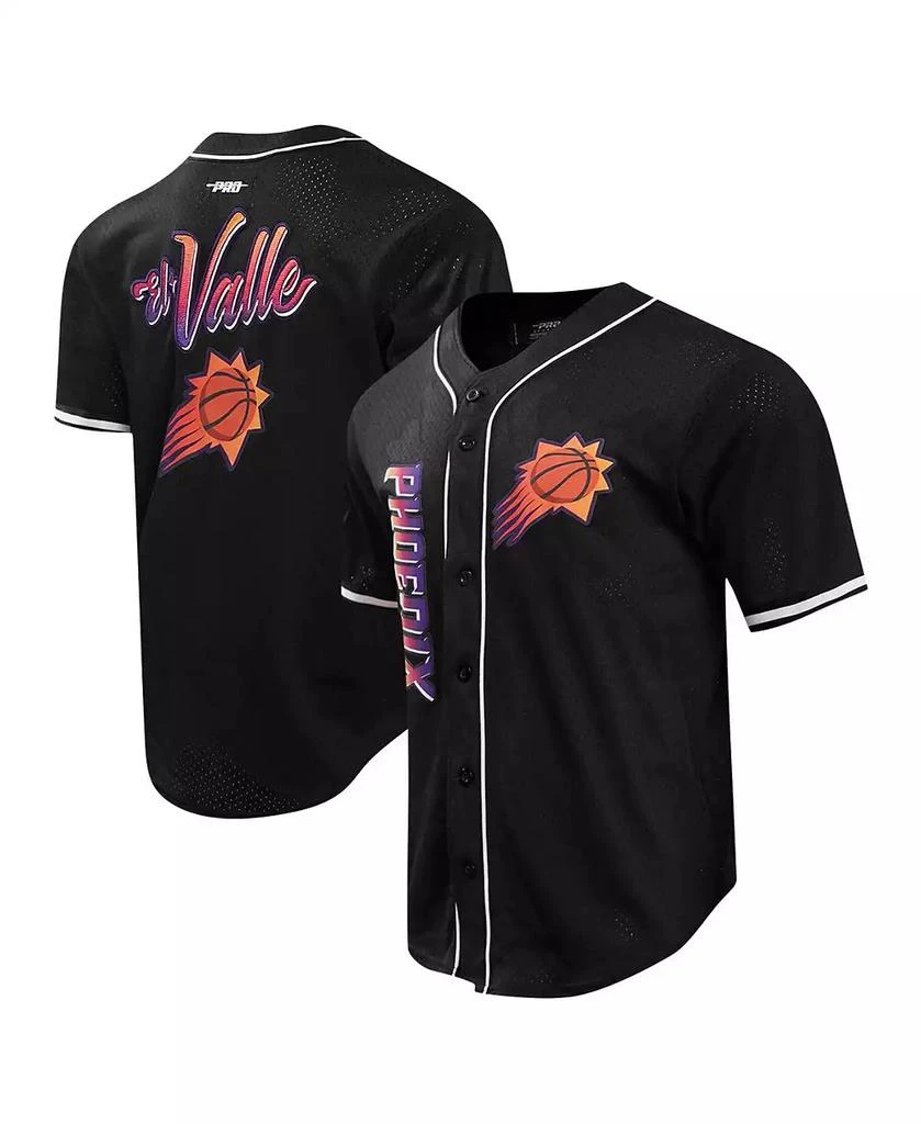 Pro Standard Men's Black Phoenix Suns 2023/24 City Edition Mesh Baseball Jersey 1