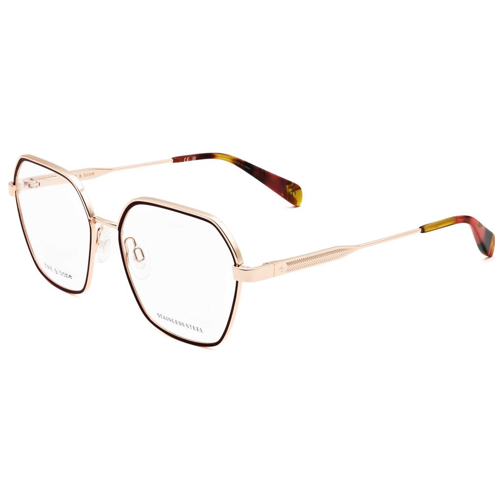 Moschino 不規則フレムメカネ MOS593 DDB MOSCHINO MOS593-DDB-54 Eyeglasses Size 54mm 16mm 140mm gold
