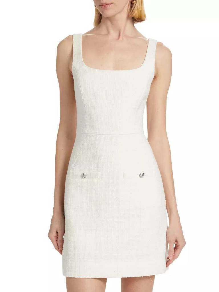 VERONICA BEARD Sabra Tweed Minidress 3