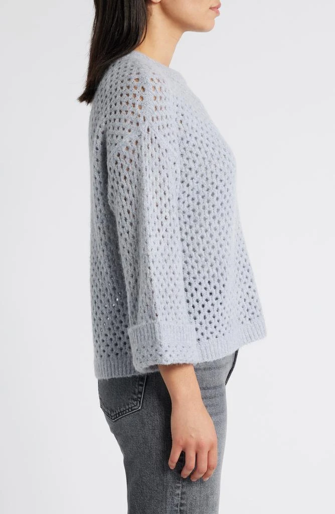 Wit & Wisdom Open Stitch Cuffed Sweater 3