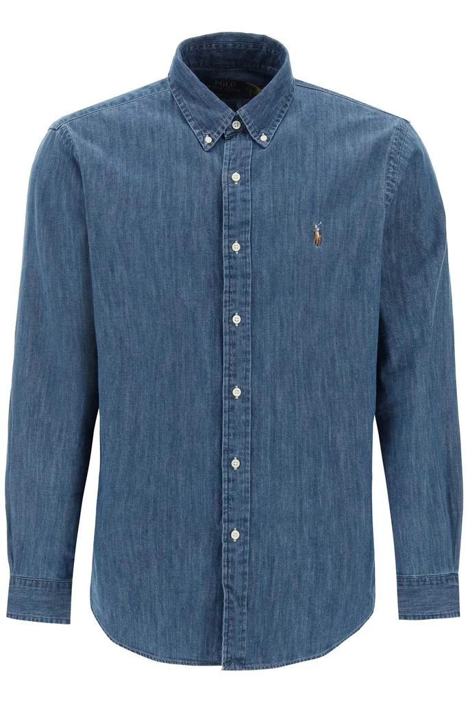 Ralph Lauren custom fit shirt in lightweight denim 1