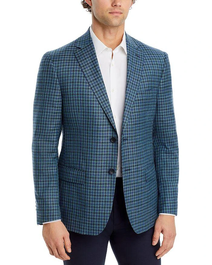 The Men's Store at Bloomingdale's Tonal Check Regular Fit Sport Coat - 100% Exclusive 3