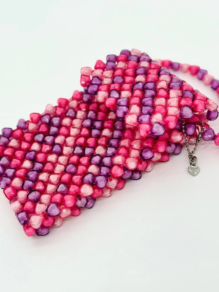 Bari Lynn Bari Lynn - Girl
s Beaded Heart Phone Bag 2
