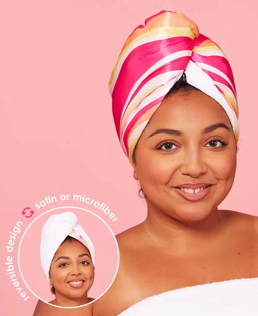Grande Cosmetics GrandeHAIR Microfiber & Satin Towel 8