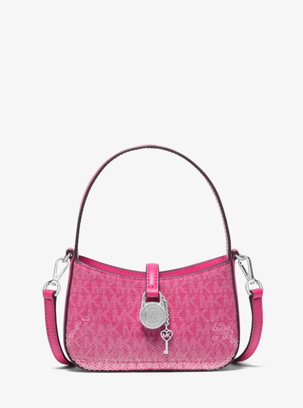 Michael Kors Lyra Extra-Small Signature Logo Crossbody Bag