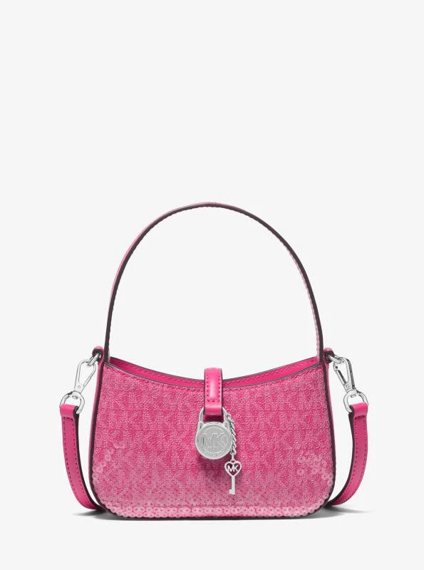 Michael Kors Lyra Extra-Small Signature Logo Crossbody Bag 1