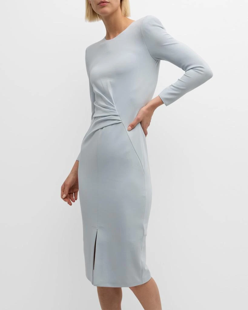 Giorgio Armani Milano Jersey Dress with Gathered Waist - Dresses & Skirts - Free Shipping - BeyondStyle Giorgio Armani Milano Jersey Dress with Gathered Waist - Dresses & Skirts - Free Shipping - BeyondStyle