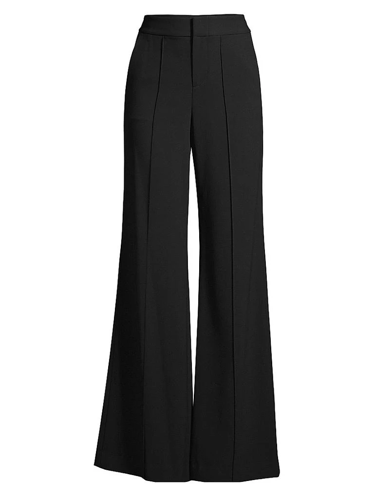 Alice + Olivia Dylan High-Waist Wide-Leg Pants 1
