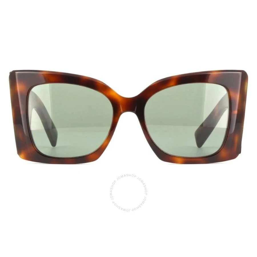 Yves Saint Laurent Green Butterfly Ladies Sunglasses SL M119/F BLAZE 002 53 1
