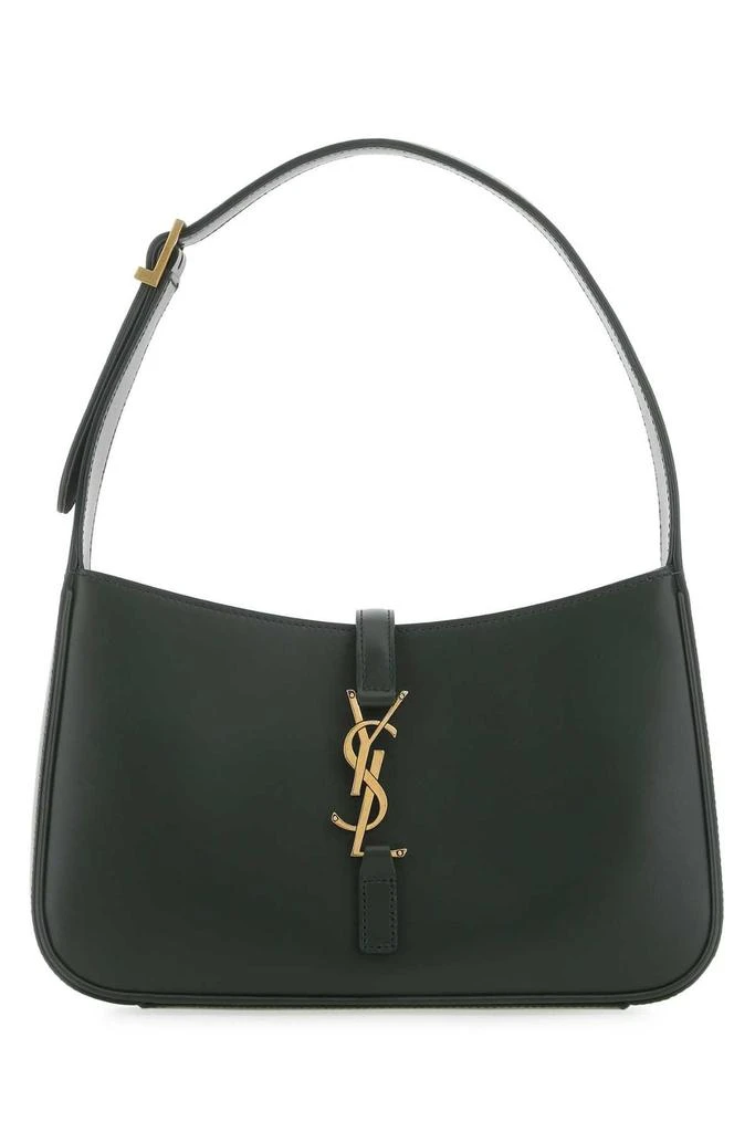 Yves Saint Laurent Saint Laurent Logo Plaque Zip-Up Shoulder Bag 1