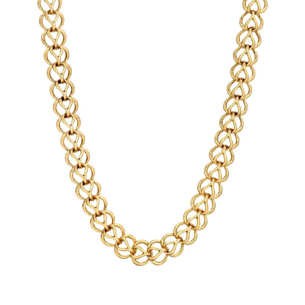 2028 Gold-Tone Chain Necklace