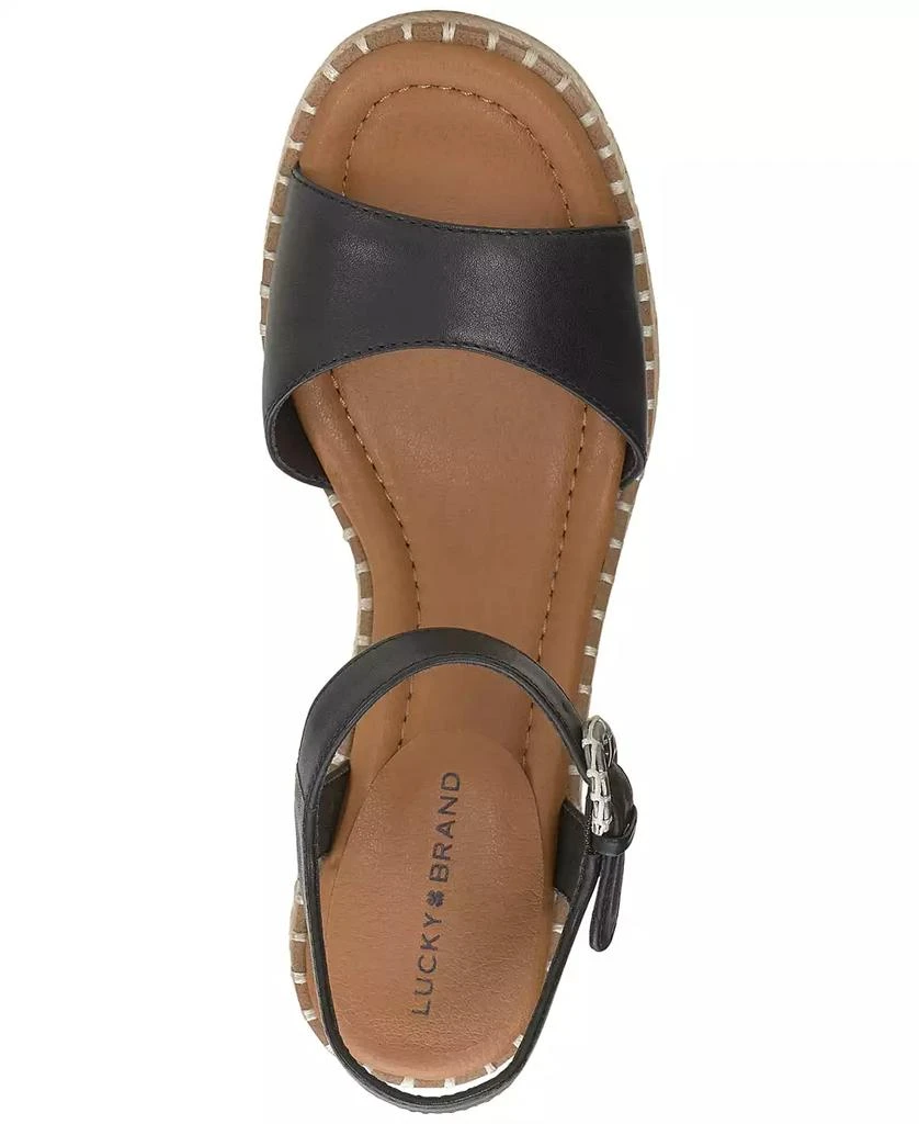 Lucky Brand Women's Jennyl Block-Heel Espadrille Sandals 8