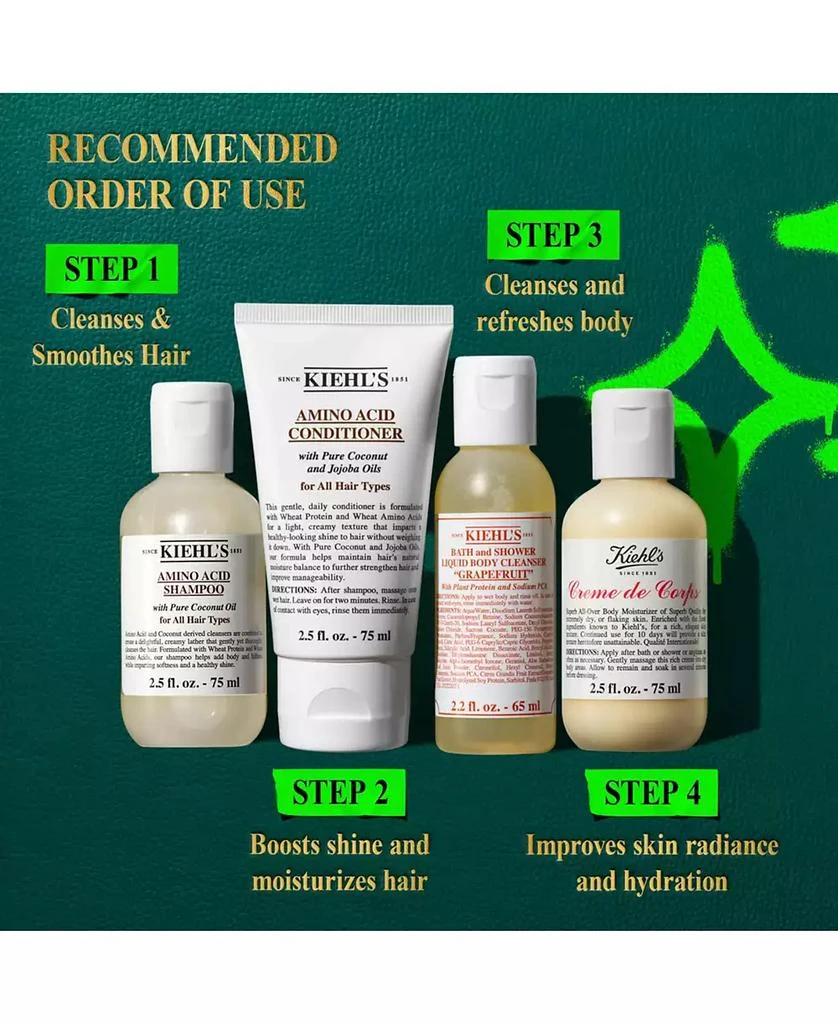 Kiehl's 4-Pc. Clean Up Your Act Bath and Body Gift Set 7