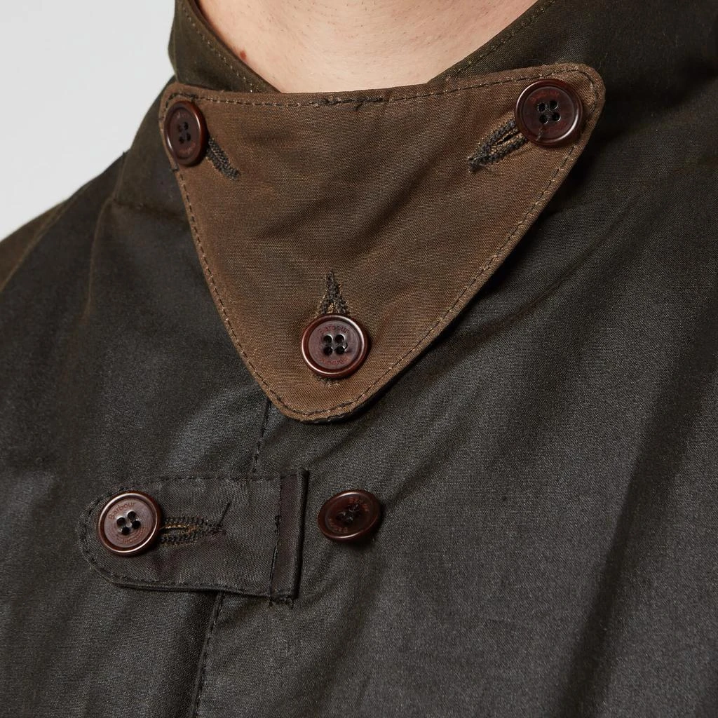Barbour Heritage Beacon Waxed Cotton Sports Jacket 4