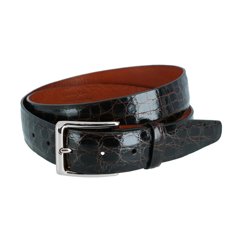 Trafalgar Newington 35mm Genuine Crocodile Belt (Two Buckle Set) 6