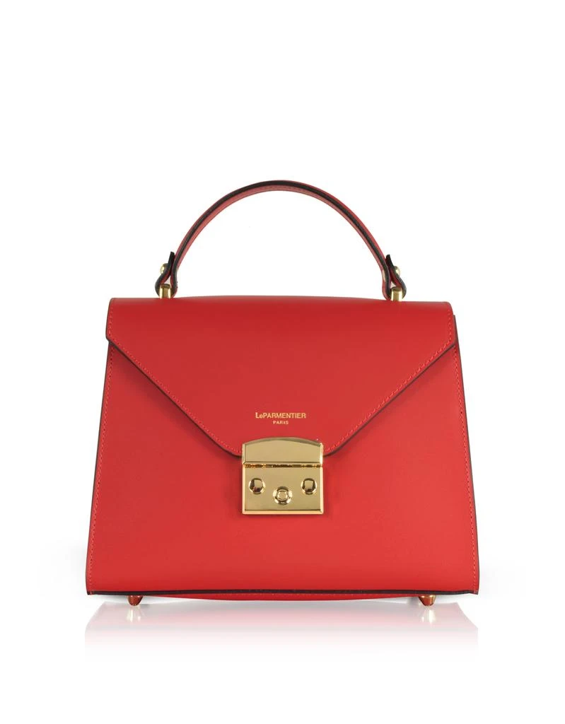LePARMENTIER Paris Peggy Leather Top Handle Satchel Bag 1