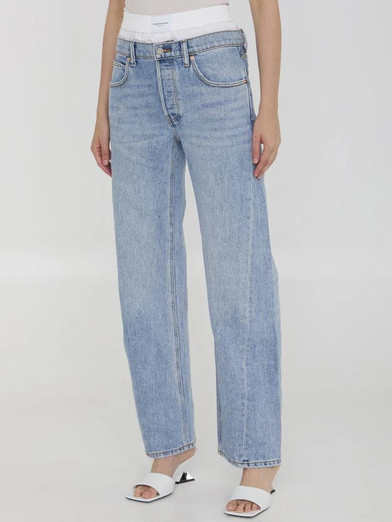 Alexander Wang Jeans With Pre-Styled Boxer 2