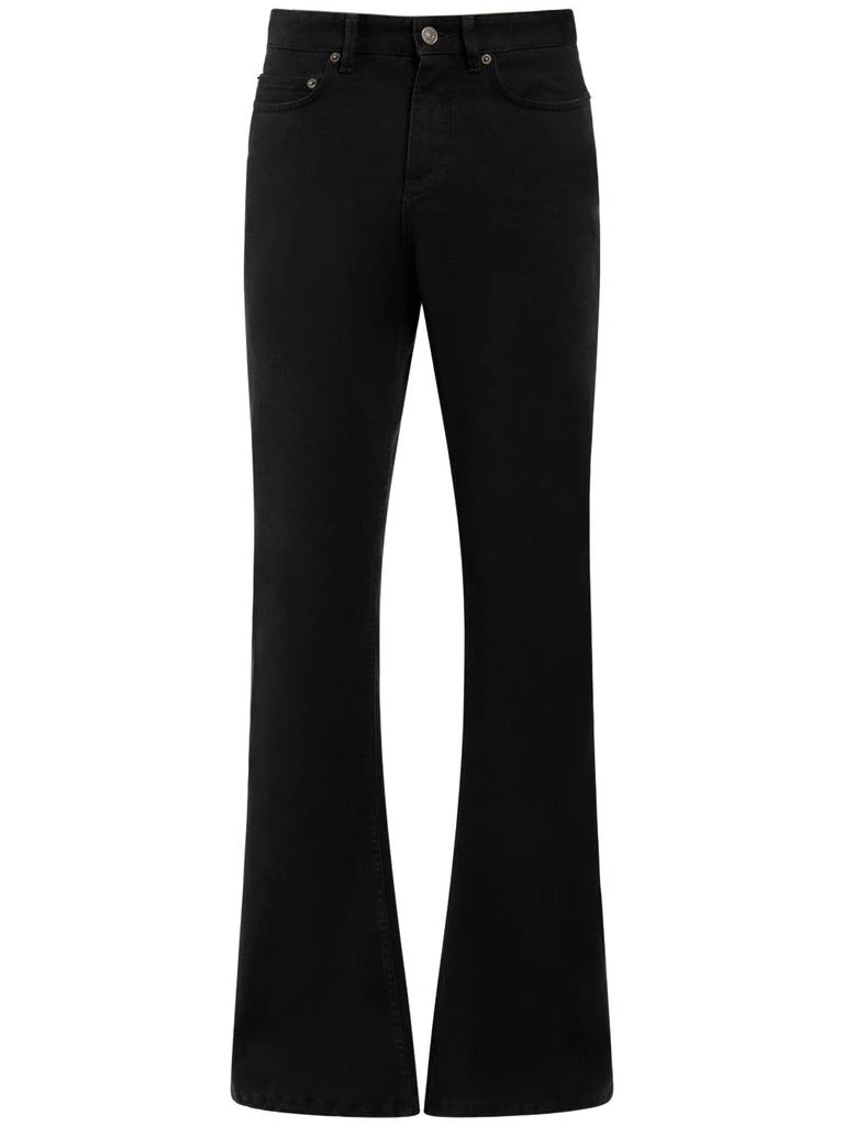 Balenciaga Flared Cotton Denim Jeans 1