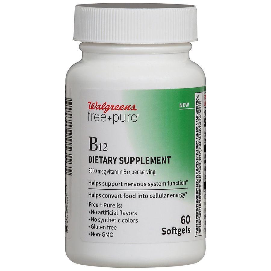 Walgreens Free & Pure Vitamin B12