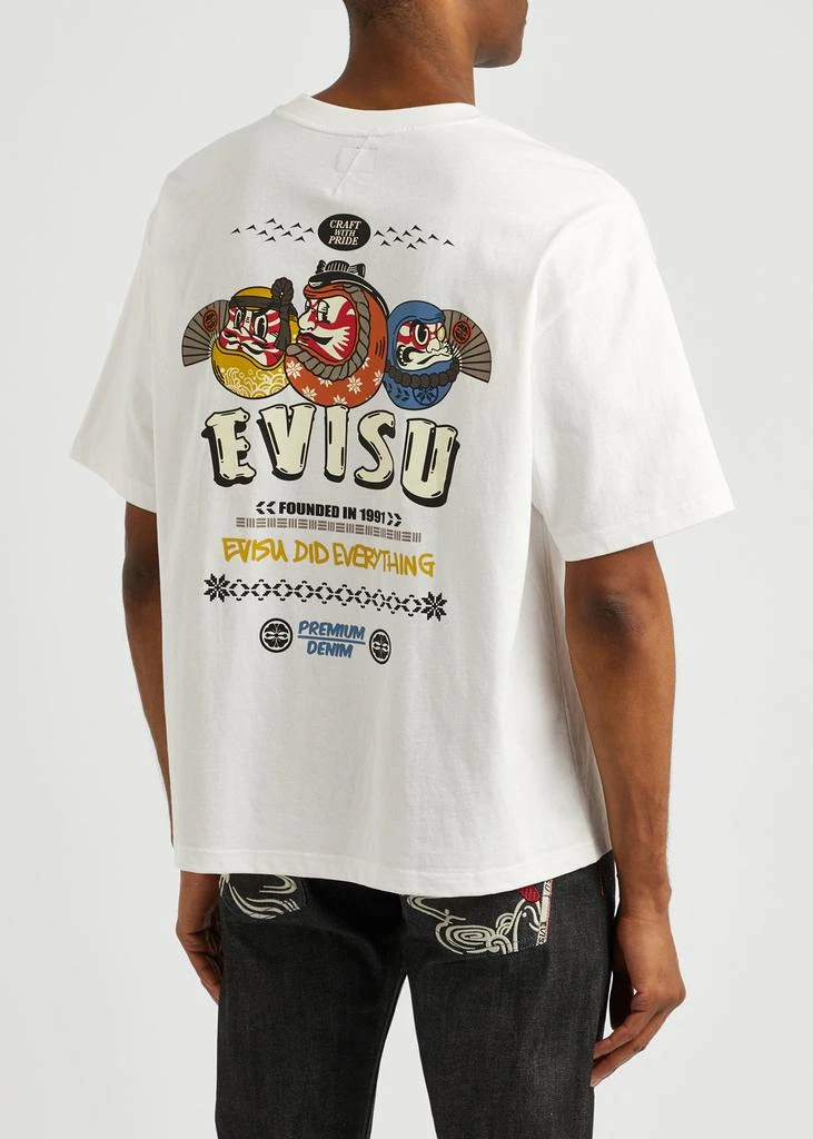 EVISU Logo-print cotton T-shirt 3