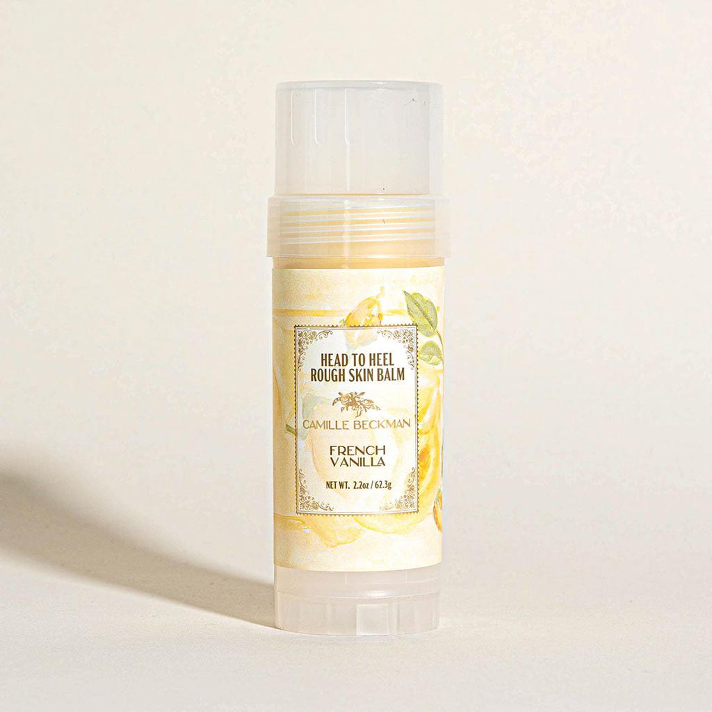 Camille Beckman Head to Heel Rough Skin Balm - French Vanilla