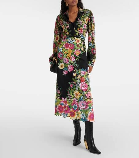 ETRO Printed silk shirt 2