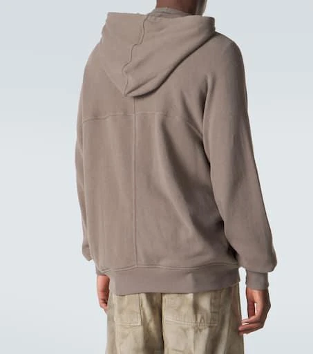 Rick Owens Cotton jersey hoodie 4