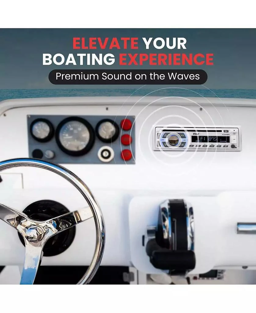 Pyle Marine Bluetooth CD/MP3 Radio Receiver 3