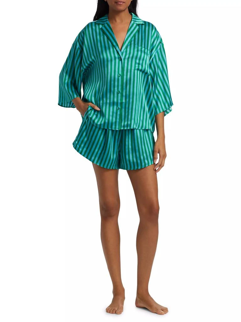 Lunya Washable Silk Relaxed 2-Piece Top & Shorts Set 2