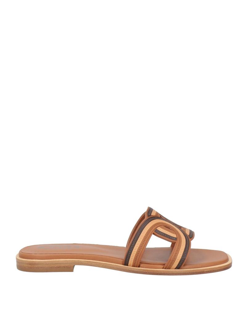 Tod's Tod's Logo Engraved Slip-On Sandals - Shoes - Free