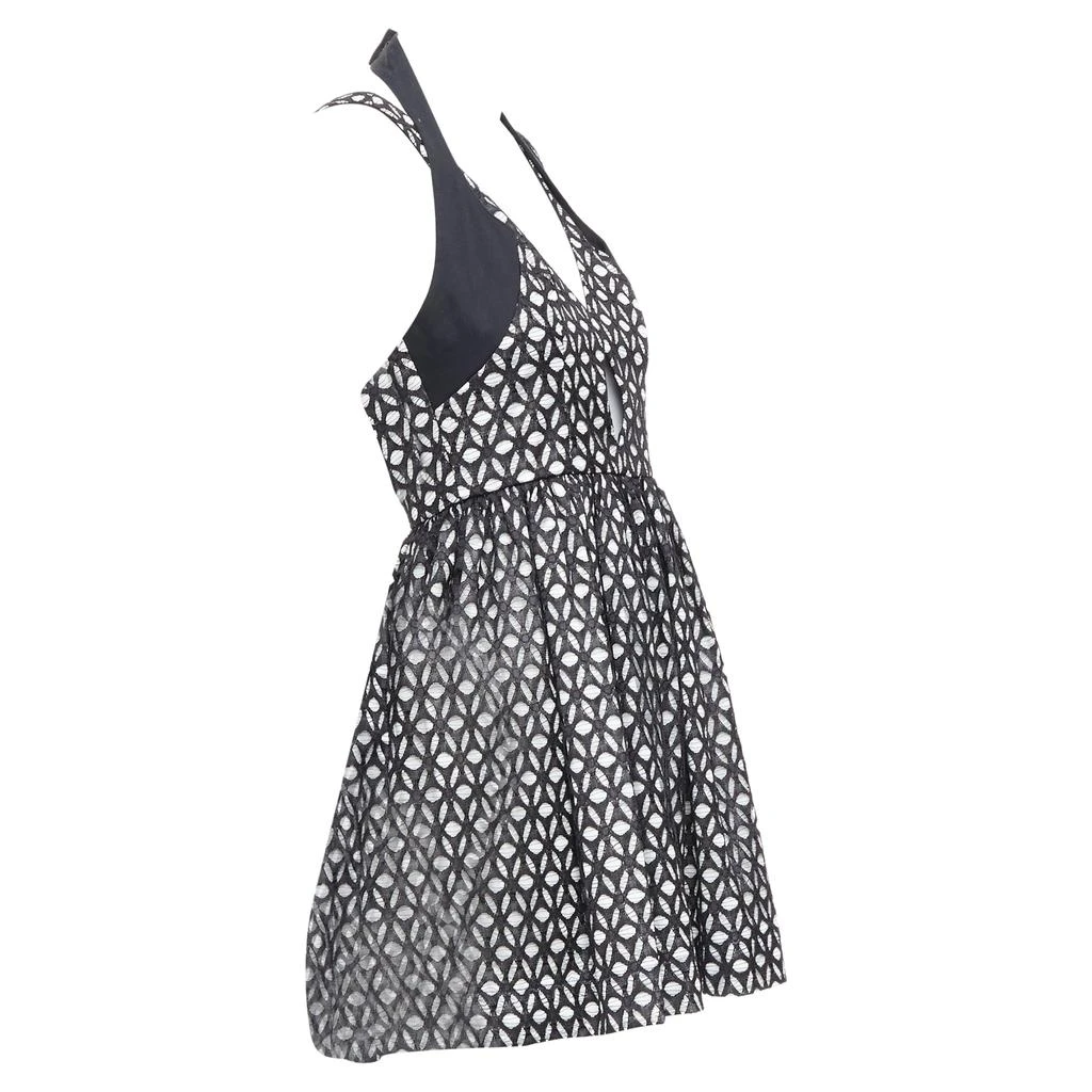Alice McCall Alice Mccall Dust To Glory Eyelet Overlay Halter Mini Dress 3