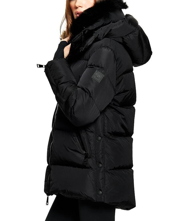 SAM. Scarlett Shearling Trim Puffer Coat 5