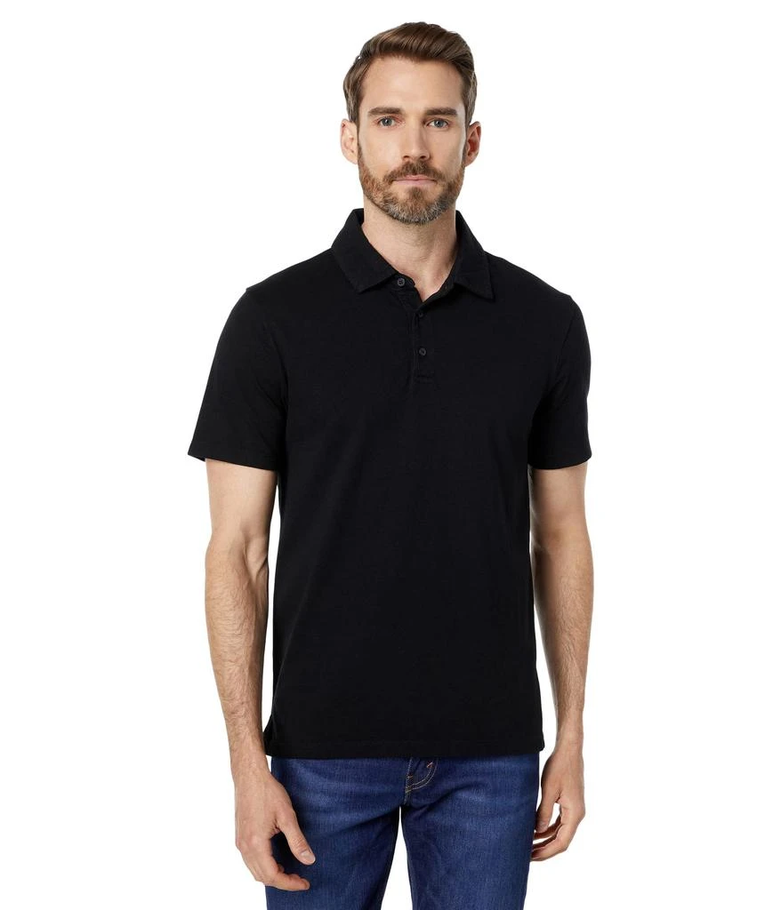 Vince Garment Dye Short Sleeve Polo 1