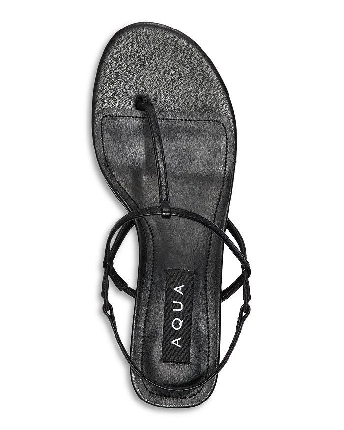 AQUA Women's T Strap Slingback High Heel Sandals - Exclusive 3