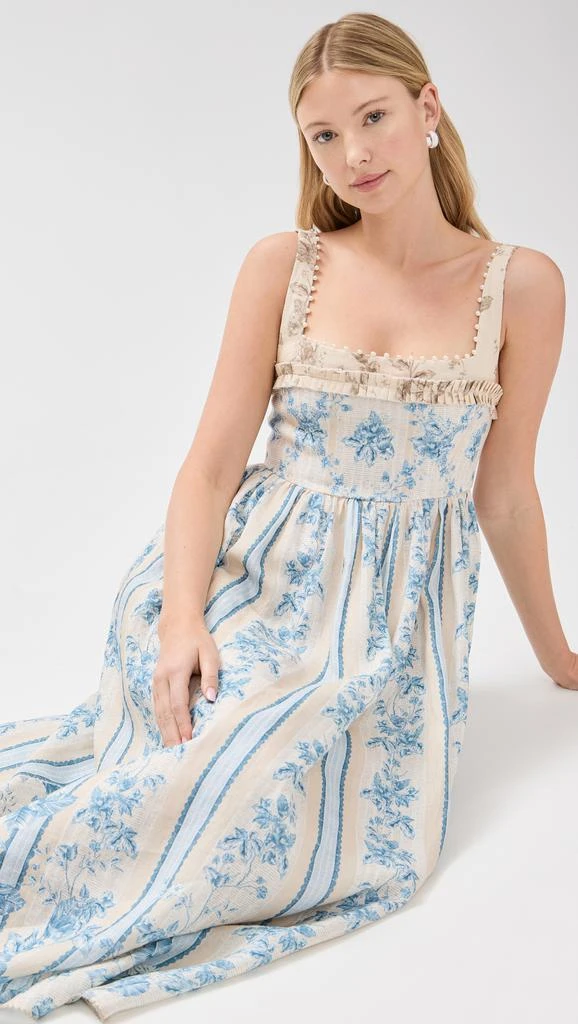 Agua by Agua Bendita Barbara Bougainvillea Dress 2