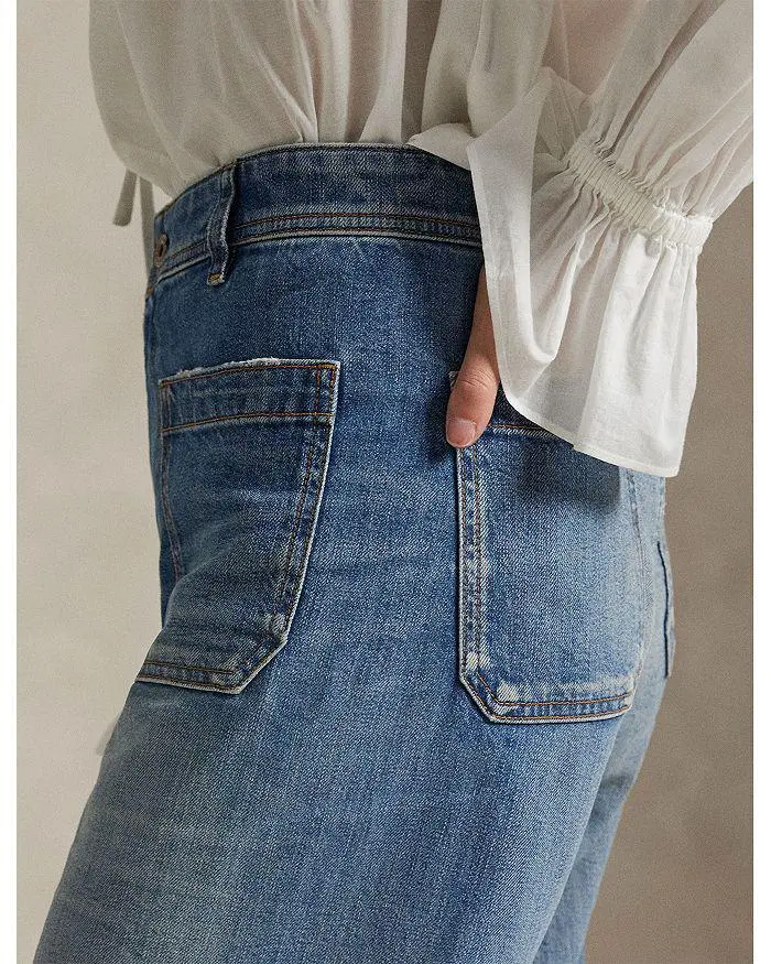 Ralph Lauren High Rise Bootcut Jeans in Arlit Wash 5