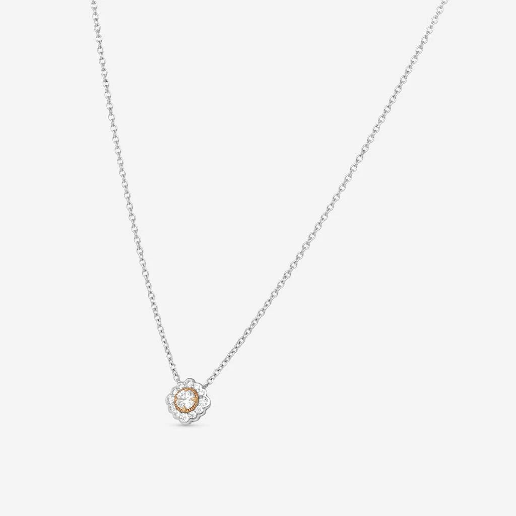 Hearts On Fire Hearts On Fire Liliana 18K Rose Gold
Platinum Flower Pendant HFPLILFLWR00288RP 2