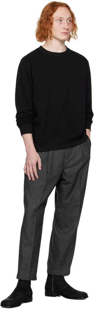 SOPHNET. Black Crewneck Sweatshirt 4