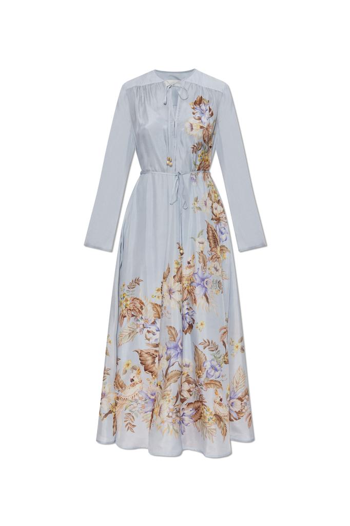 【Zimmermann】Waverly floral cotton bustier dress Waverly floral cotton bustier dress in white - Zimmermann