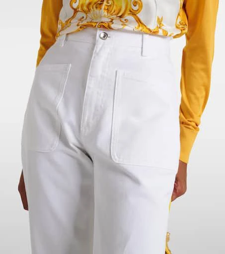 Dolce 
Gabbana High-rise wide-leg jeans 4