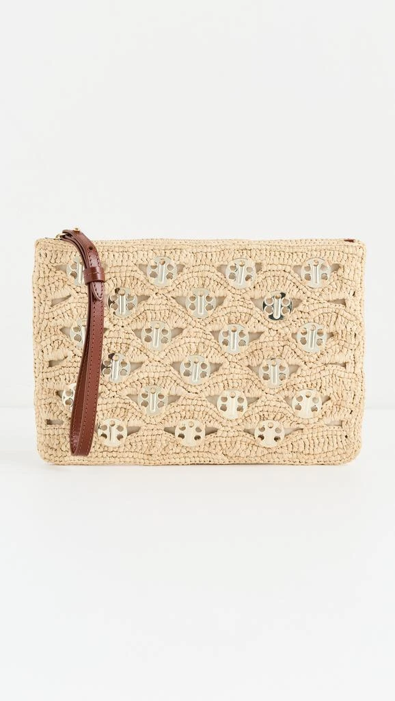 rabanne Raffia Pouch 1