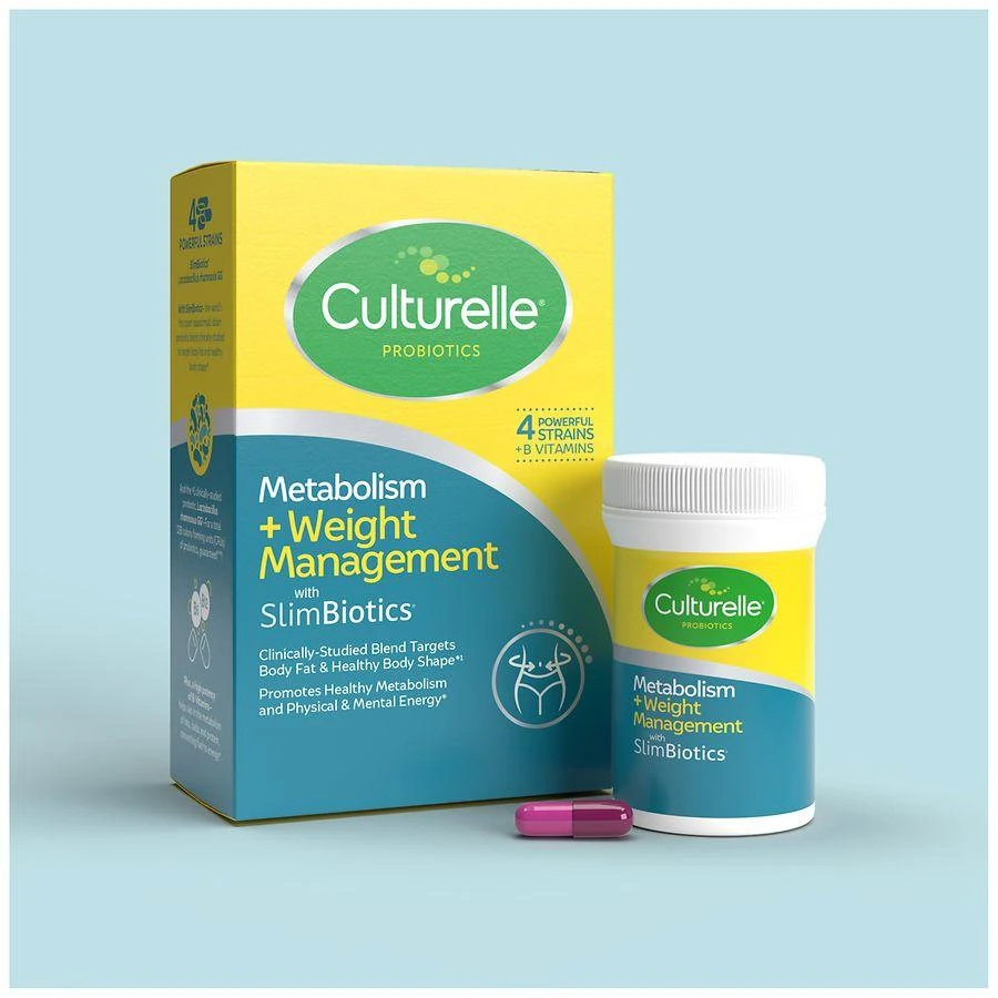 Culturelle Metabolism + Weight Management With Slimbiotics Capsules 10